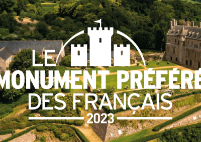 Le Domaine départemental de la Roche-Jagu sélectionné Monument Préféré des Français